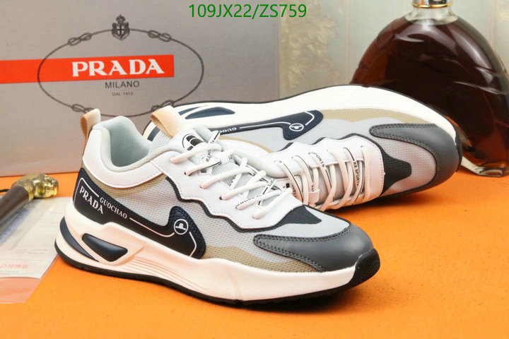 Men shoes-Prada, Code: ZS759,$: 109USD