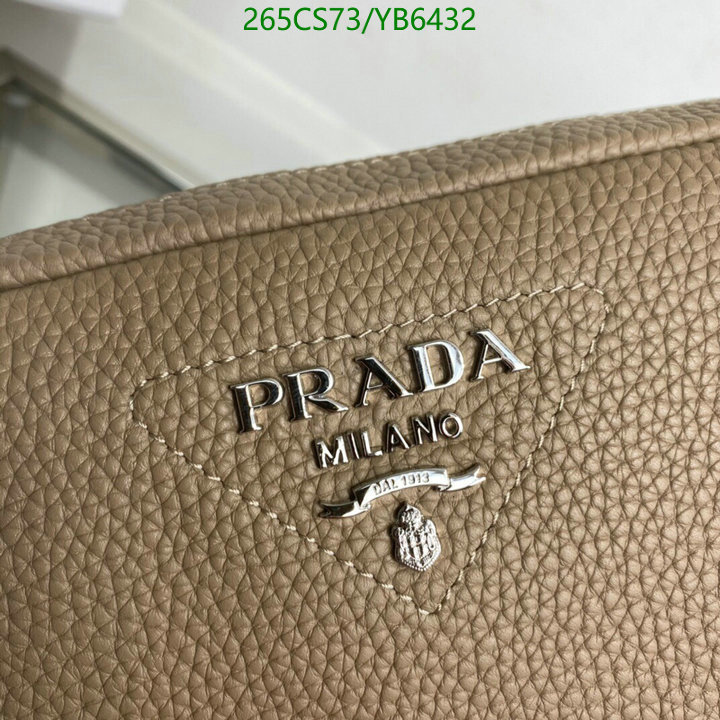 Prada Bag-(Mirror)-Diagonal-,Code: YB6432,$: 265USD