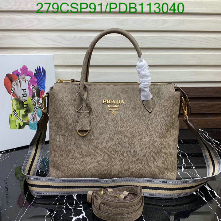 Prada Bag-(Mirror)-Handbag-,Code: PDB113040,