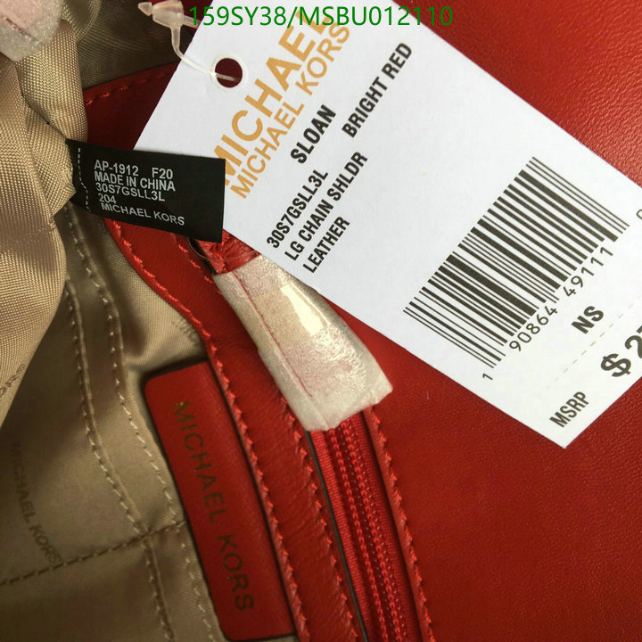 Michael Kors Bag-(Mirror)-Diagonal-,Code: MSBU012110,$: 159USD