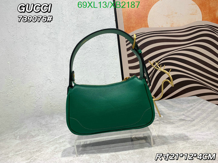 Gucci Bag-(4A)-Handbag-,Code: XB2187,$: 69USD