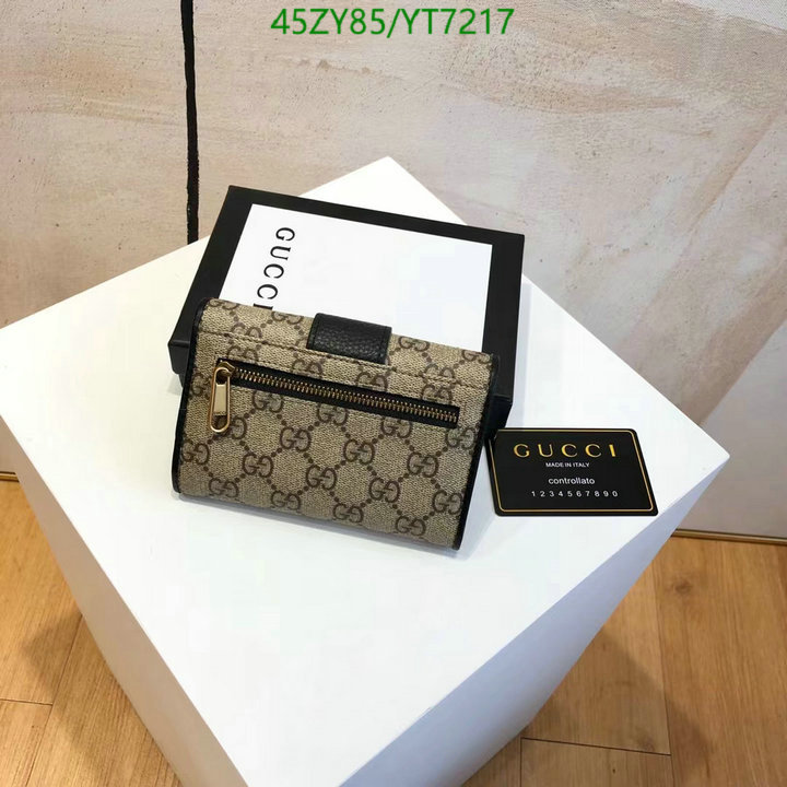 Gucci Bag-(4A)-Wallet-,Code: YT7217,$: 45USD