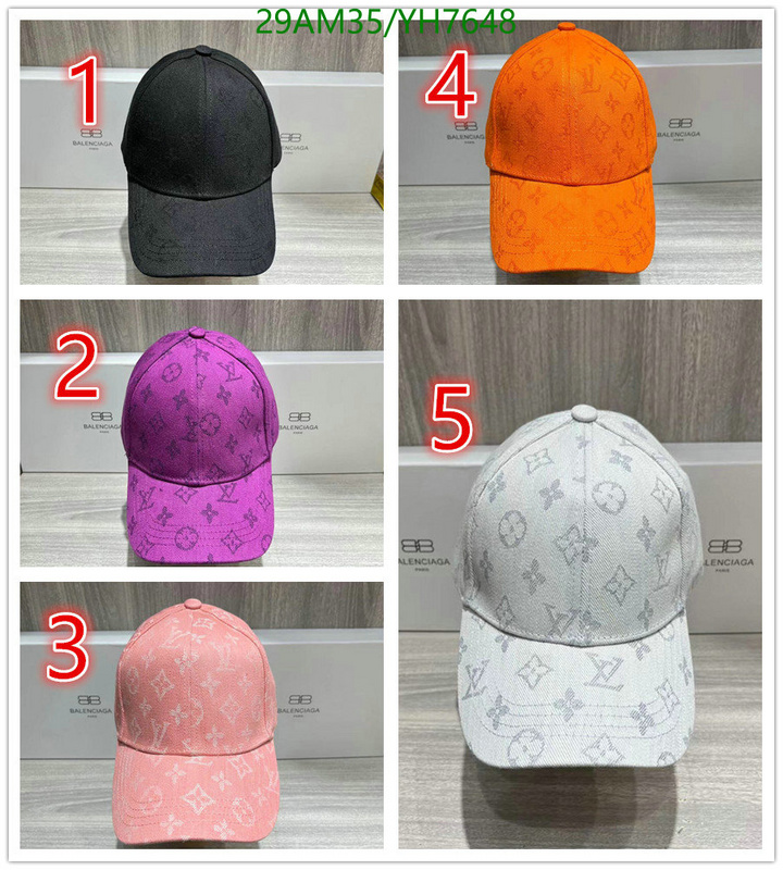 Cap -(Hat)-LV, Code: YH7648,$: 29USD