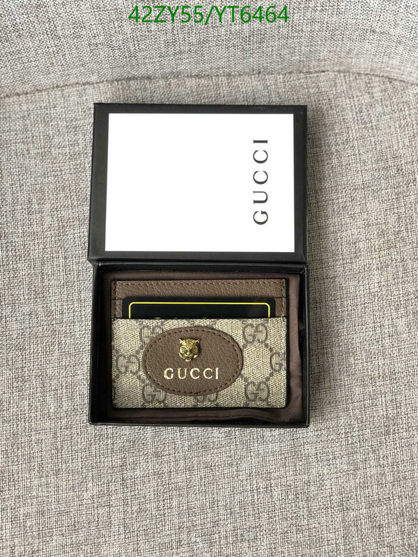 Gucci Bag-(4A)-Wallet-,Code: YT6464,$: 42USD