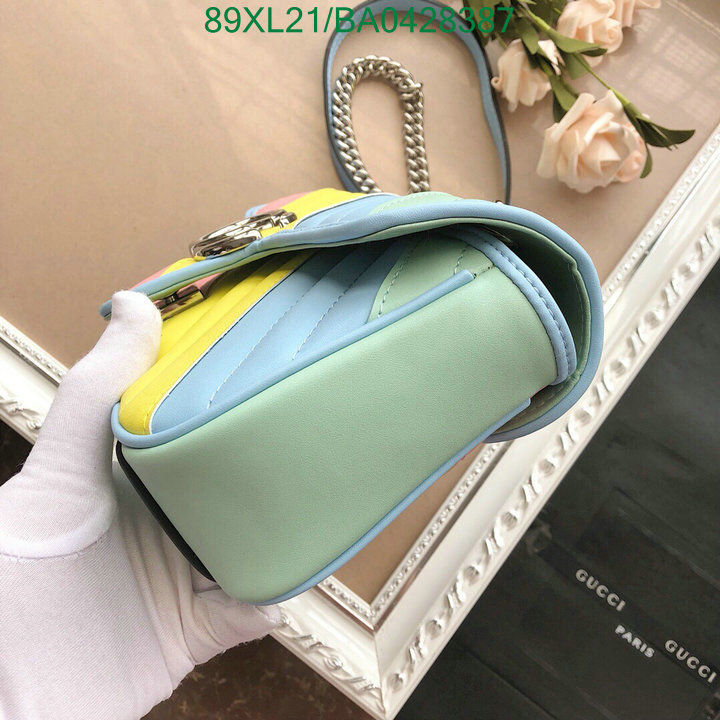 Gucci Bag-(4A)-Marmont,Code:BA0428387,$: 89USD