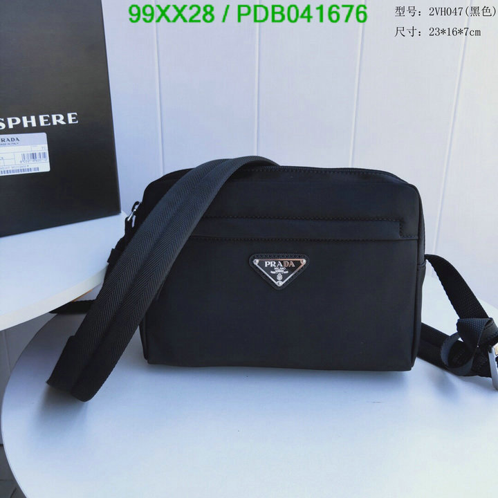 Prada Bag-(Mirror)-Diagonal-,Code: PDB041676,$: 99USD