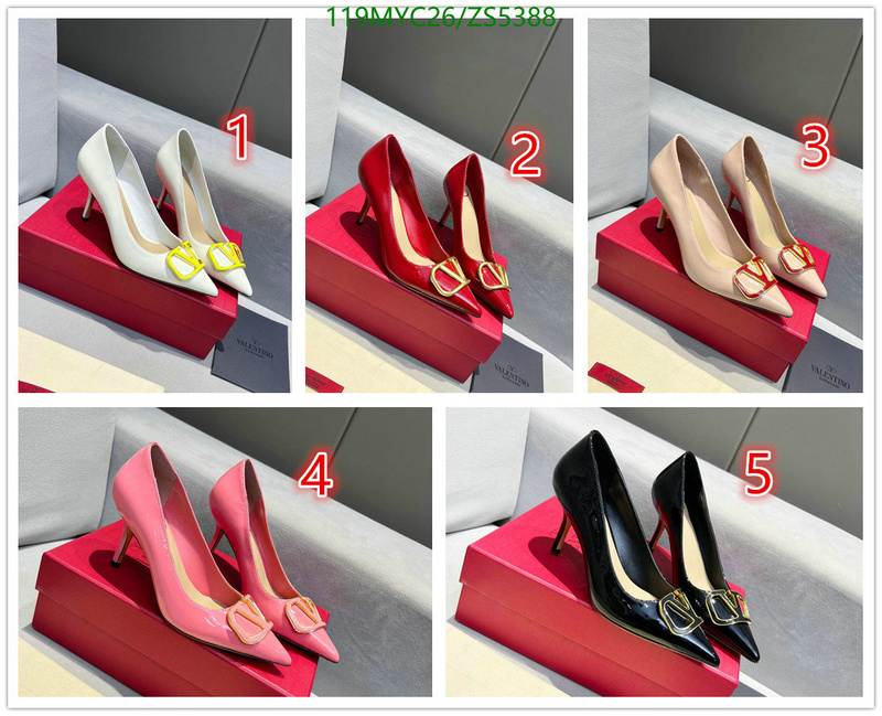 Women Shoes-Valentino, Code: ZS5388,$: 119USD