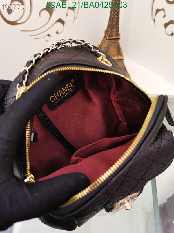 Chanel Bags ( 4A )-Backpack-,Code: BA04252303,$: 89USD