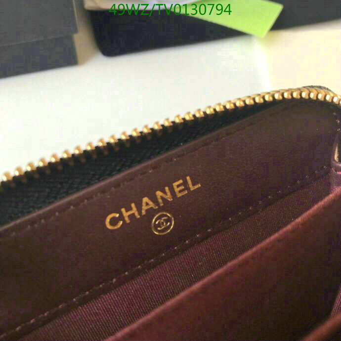 Chanel Bags ( 4A )-Wallet-,Code: TV0130794,$: 49USD