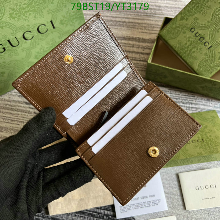 Gucci Bag-(Mirror)-Wallet-,Code: YT3179,$: 79USD