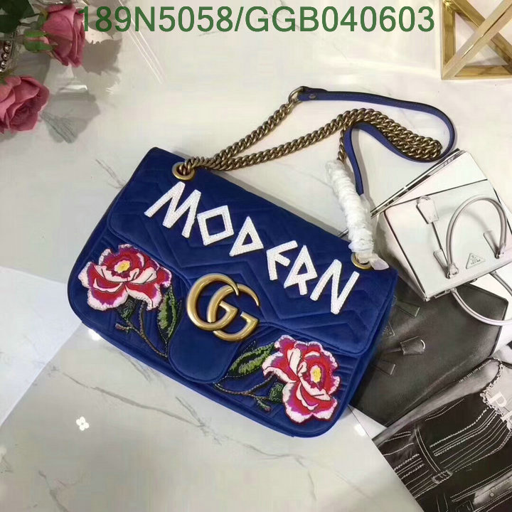 Gucci Bag-(Mirror)-Marmont,Code:GGB040603,$: 189USD