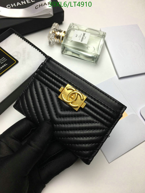 Chanel Bags ( 4A )-Wallet-,Code: LT4910,$: 39USD