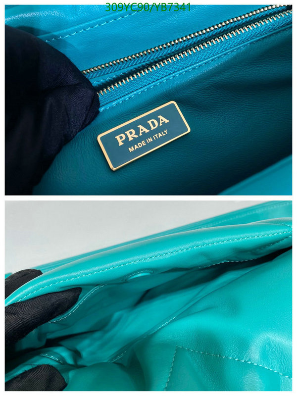 Prada Bag-(Mirror)-Diagonal-,Code: YB7341,$: 309USD