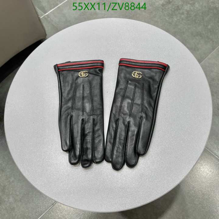 Gloves-Gucci, Code: ZV8844,$: 55USD