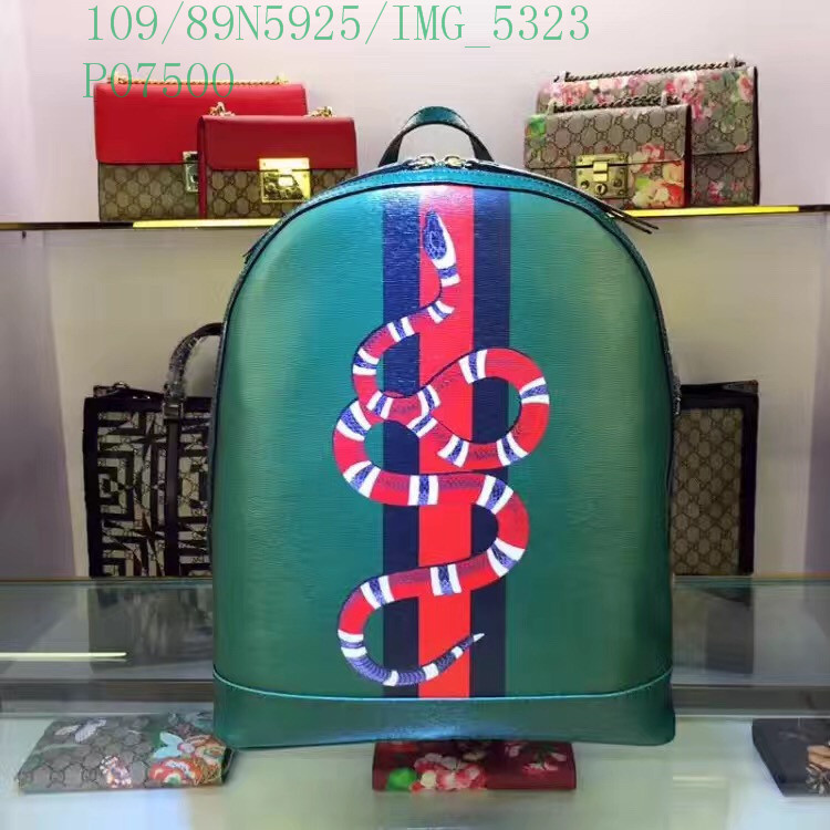 Gucci Bag-(4A)-Backpack-,Code: GGB120564,$: 109USD