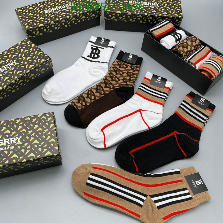 Sock-Burberry, Code: ZL3576,$: 35USD