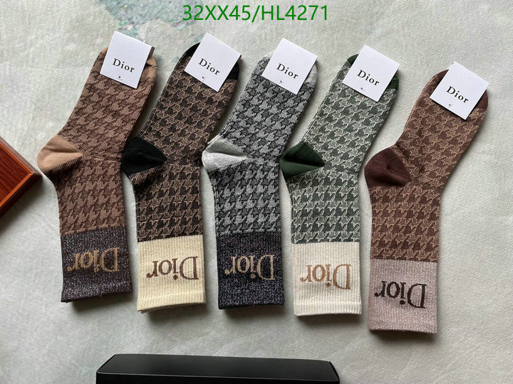 Sock-Dior,Code: HL4271,$: 32USD