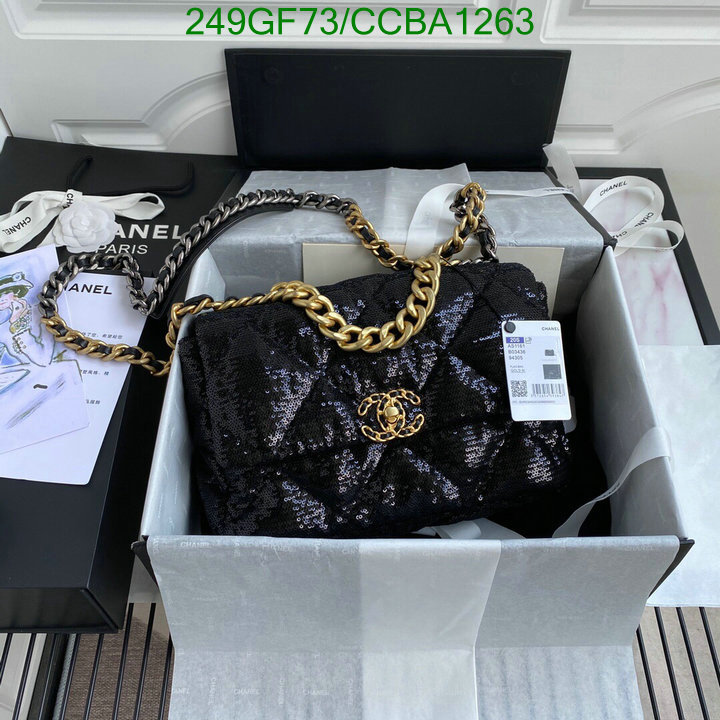 Chanel Bags -(Mirror)-Diagonal-,Code: CCBA1263,$: 249USD