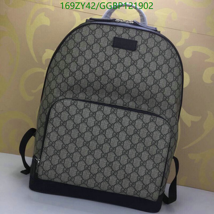 Gucci Bag-(Mirror)-Backpack-,Code: GGBP121902,$: 169USD