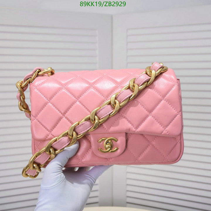 Chanel Bags ( 4A )-Diagonal-,Code: ZB2929,$: 89USD