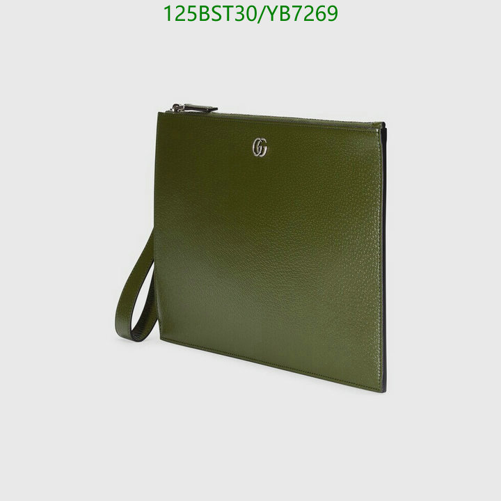 Gucci Bag-(Mirror)-Clutch-,Code: YB7269,$: 125USD