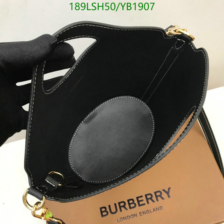 Burberry Bag-(Mirror)-Handbag-,Code: YB1907,$: 189USD