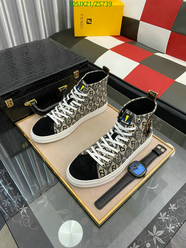 Men shoes-Fendi, Code: ZS739,$: 105USD