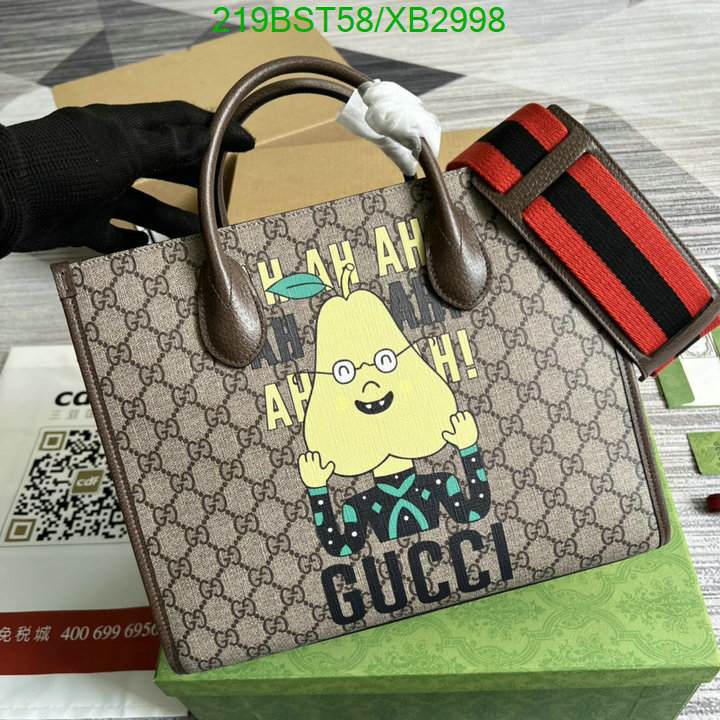 Gucci Bag-(Mirror)-Handbag-,Code: XB2998,$: 219USD