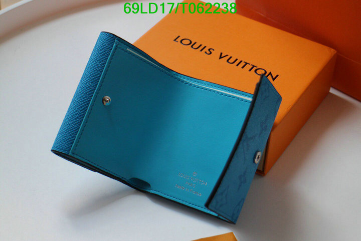 LV Bags-(Mirror)-Wallet-,Code: T062238,$: 69USD