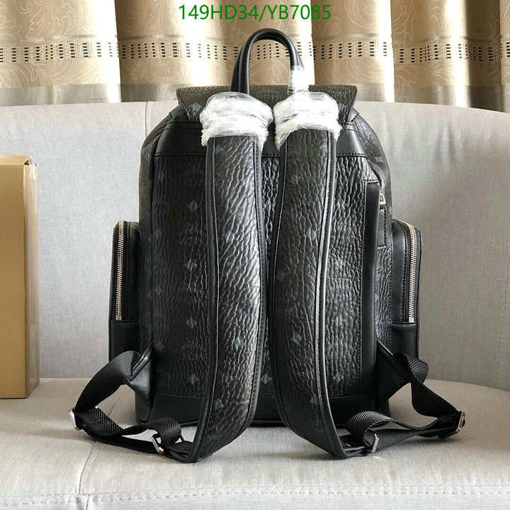 MCM Bag-(Mirror)-Backpack-,Code: YB7085,$: 149USD