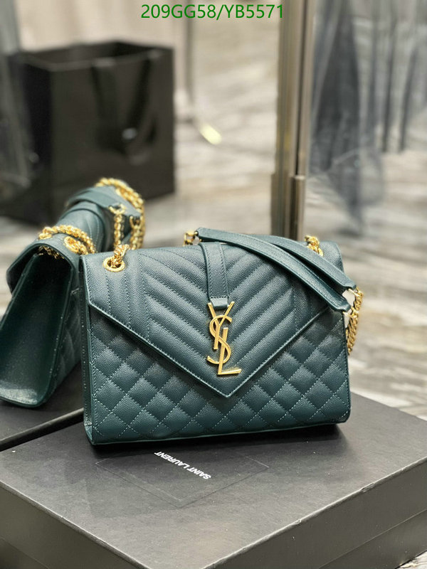 YSL Bag-(Mirror)-Envelope Series,Code: YB5571,$: 209USD