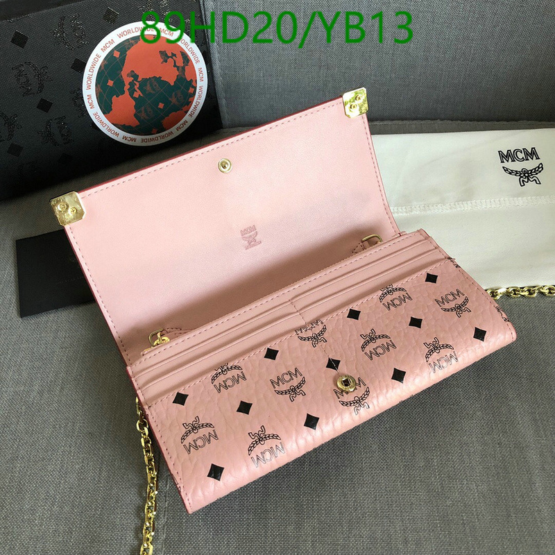 MCM Bag-(Mirror)-Wallet-,Code: YB13,$: 89USD