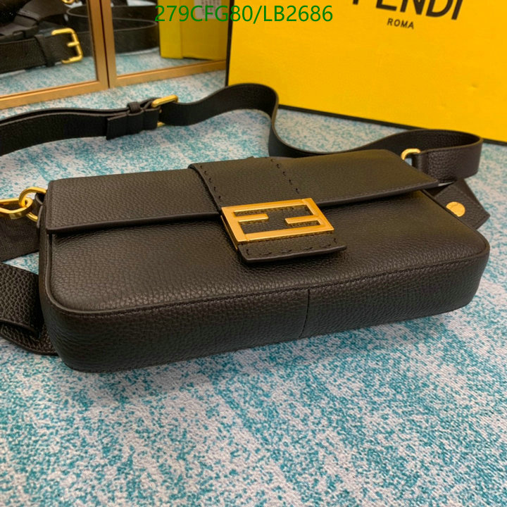 Fendi Bag-(Mirror)-Baguette,Code: LB2686,$: 279USD