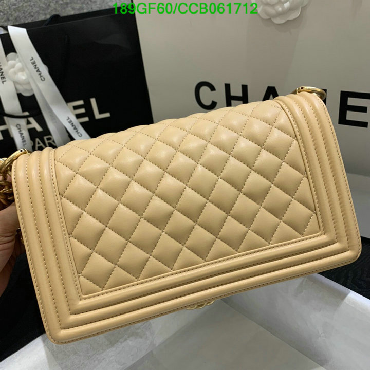 Chanel Bags -(Mirror)-Le Boy,Code: CCB061712,$: 189USD