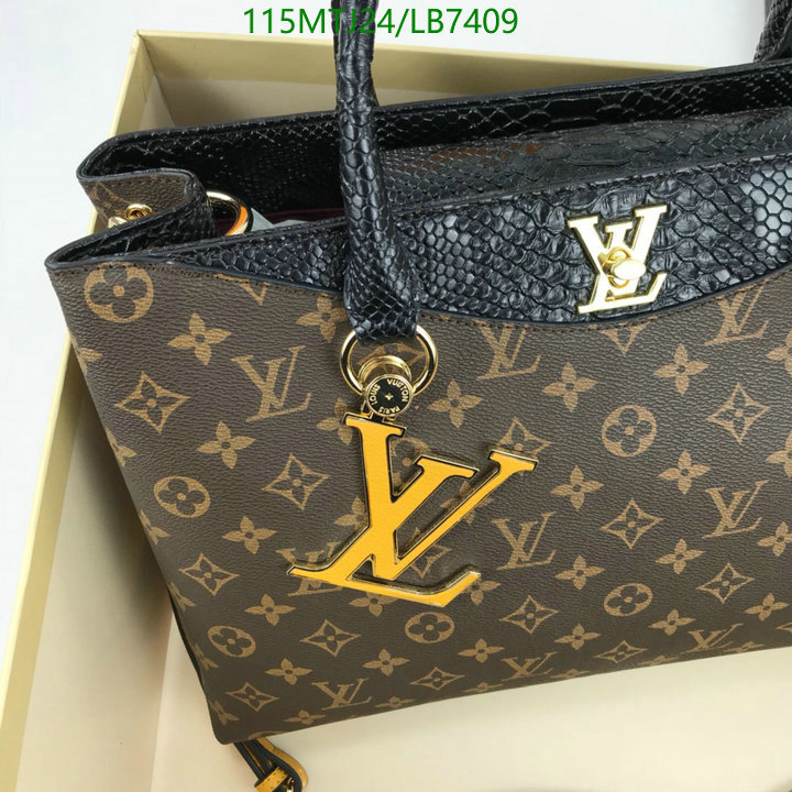 LV Bags-(4A)-Handbag Collection-,Code: LB7409,$: 115USD