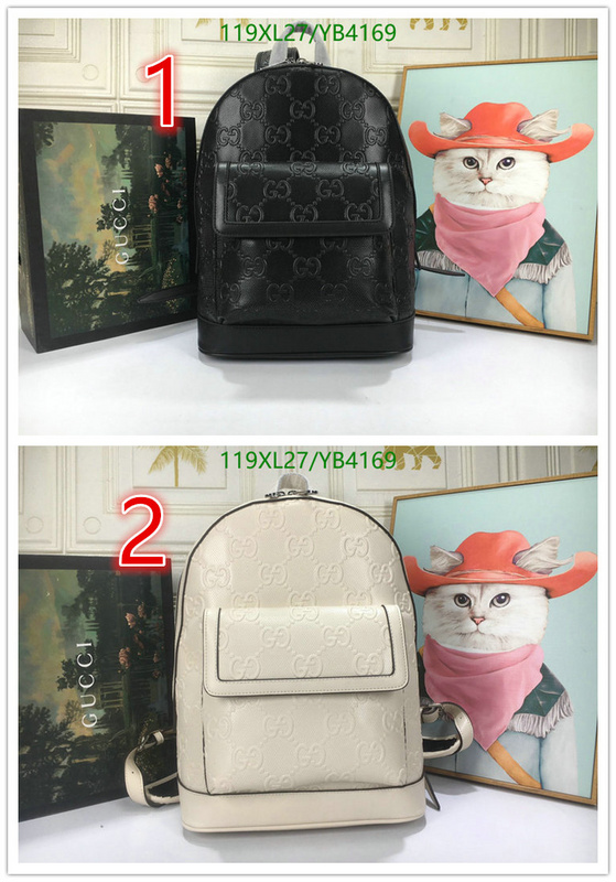 Gucci Bag-(4A)-Backpack-,Code: YB4169,$: 119USD