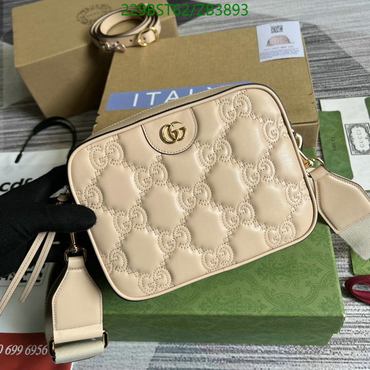 Gucci Bag-(Mirror)-Diagonal-,Code: ZB3893,$: 229USD