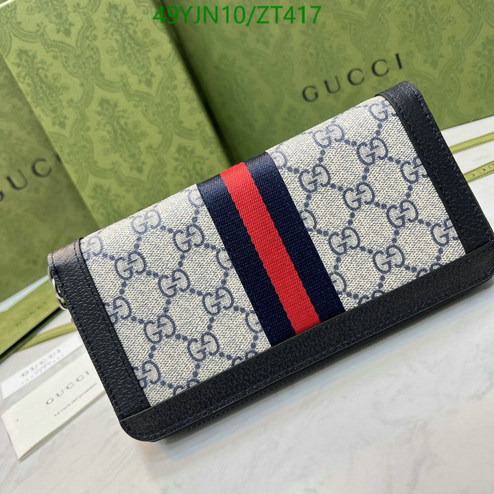 Gucci Bag-(4A)-Wallet-,Code: ZT417,$: 49USD