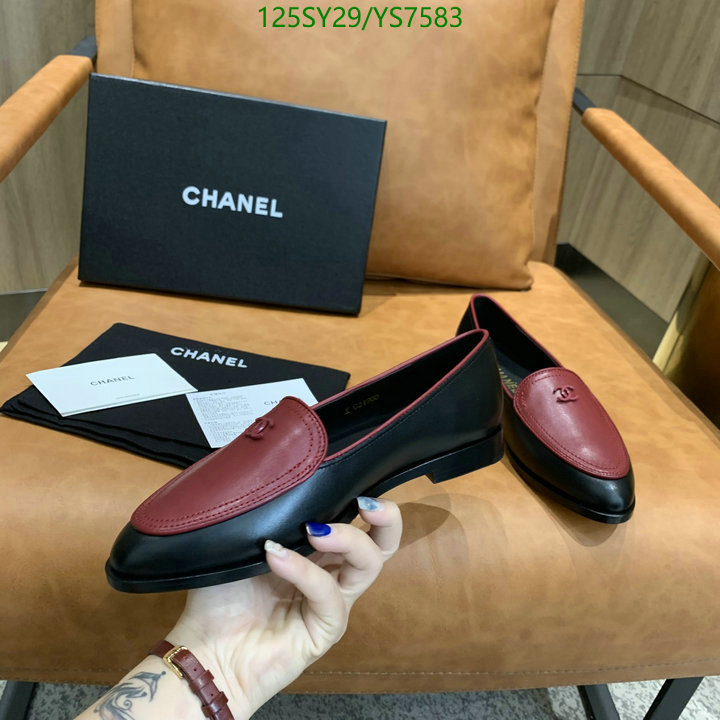 Women Shoes-Chanel,Code: YS7583,$: 125USD