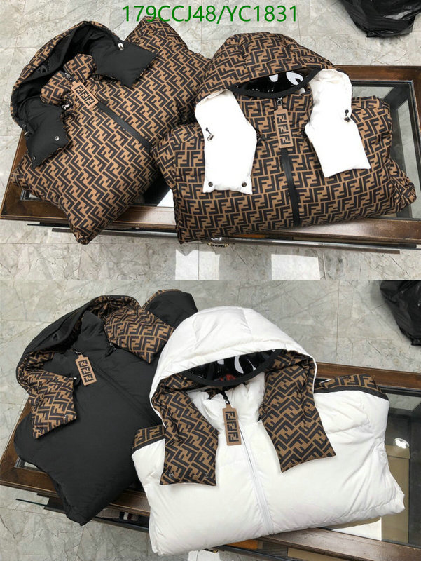 Down jacket Men-Fendi, Code: YC1831,