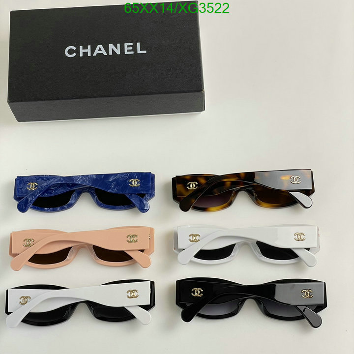 Glasses-Chanel, Code: XG3522,$: 65USD