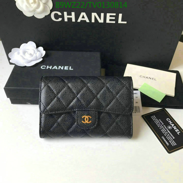 Chanel Bags ( 4A )-Wallet-,Code: TV0130814,$: 89USD