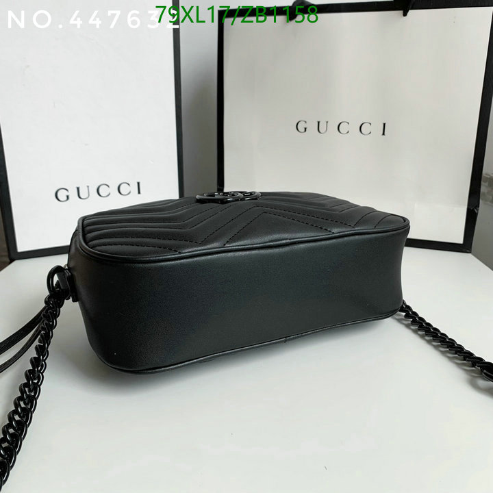 Gucci Bag-(4A)-Marmont,Code: ZB1158,$: 79USD