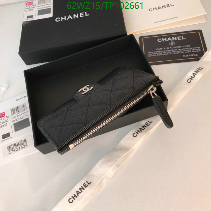 Chanel Bags ( 4A )-Wallet-,Code: TP102661,$: 62USD