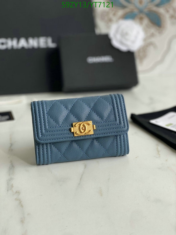 Chanel Bags -(Mirror)-Wallet-,Code: YT7121,$: 59USD