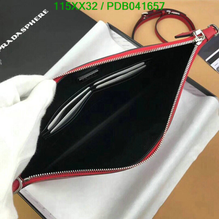 Prada Bag-(Mirror)-Clutch-,Code: PDB041657,$: 115USD