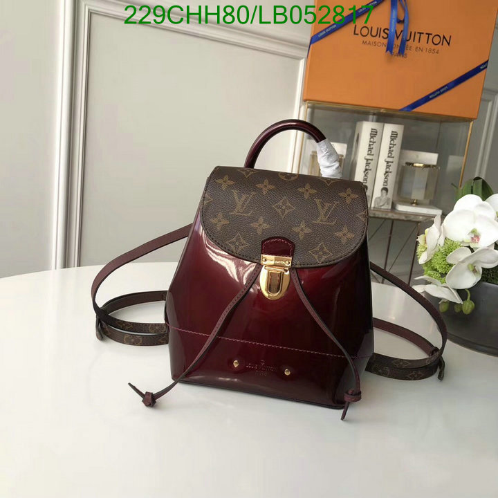 LV Bags-(Mirror)-Backpack-,Code: LB052817,