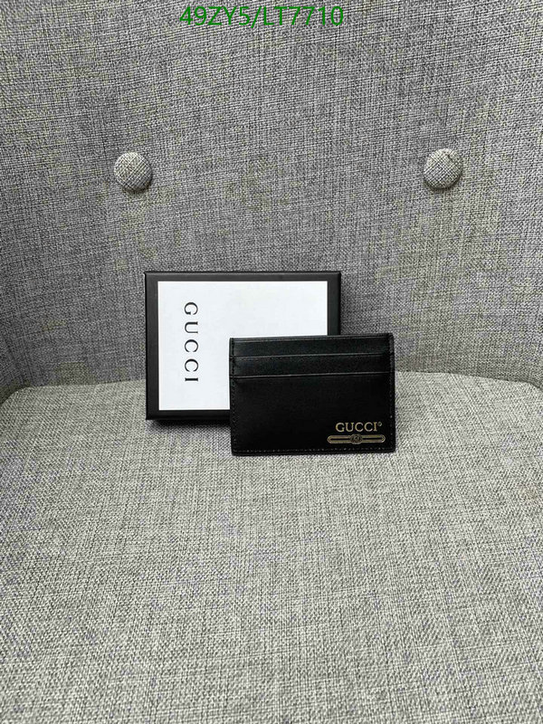 Gucci Bag-(4A)-Wallet-,Code: LT7710,$: 49USD