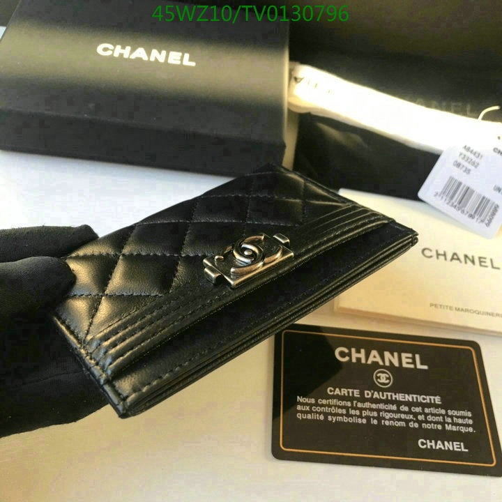 Chanel Bags ( 4A )-Wallet-,Code: TV0130796,$: 45USD