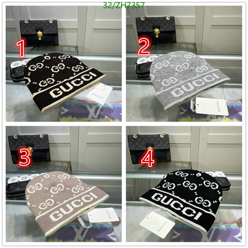 Cap -(Hat)-Gucci, Code: ZH7357,$: 32USD